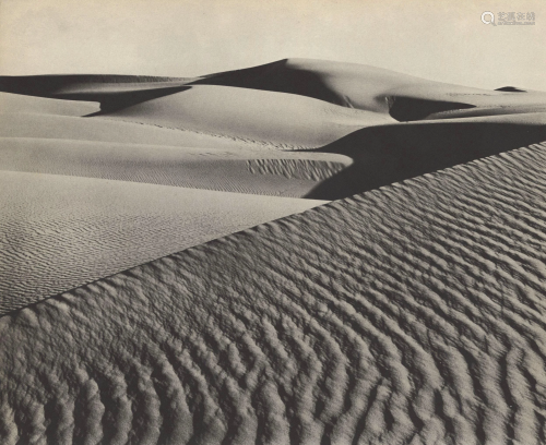 BRETT WESTON - Texture and Line, Dunes, Oceano -