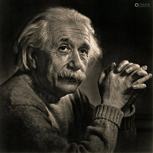 YOUSUF KARSH - Albert Einstein - Original vintage