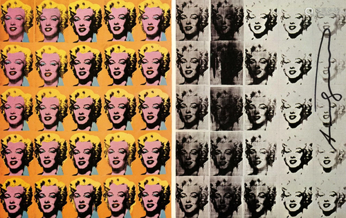 ANDY WARHOL - Marilyn Diptych - Original color offset