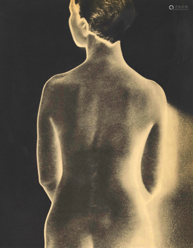 MAN RAY - Nude with Shadow (Solarized) - Original