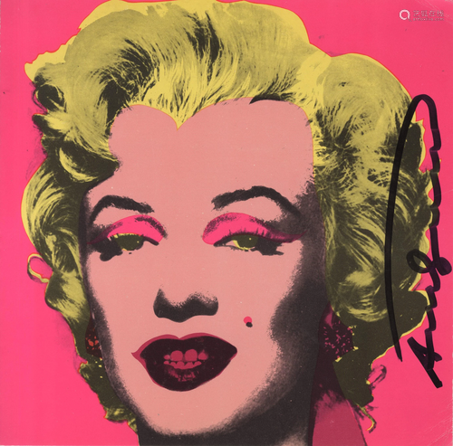 ANDY WARHOL - Marilyn - Original color offset