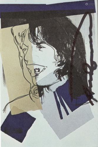 ANDY WARHOL - Mick Jagger #06 (first edition) - Color