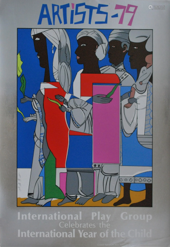 ROMARE BEARDEN - Artists - 79 - Color silkscreen