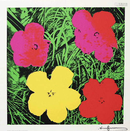 ANDY WARHOL - Flowers (