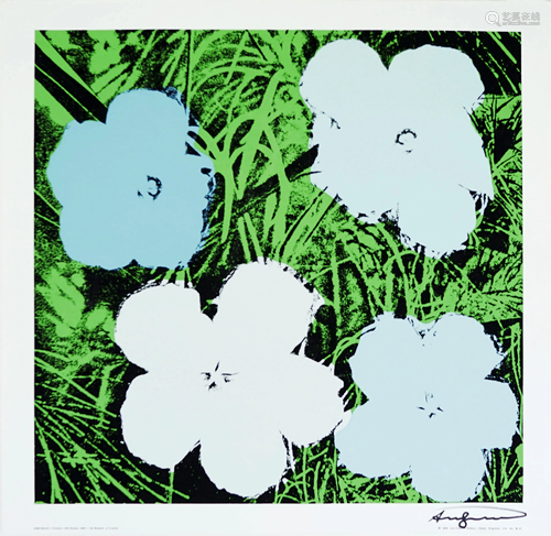 ANDY WARHOL - Flowers (