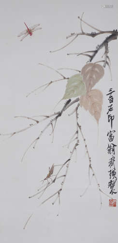 The Insect，by Qi Baishi