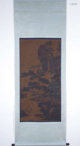 Chinese Landscape Painting by Dong Yuan