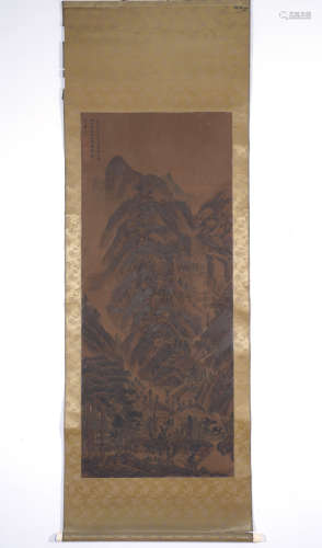 Chinese Landscape Painting by Huang Gongwang