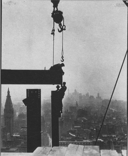 LEWIS HINE - Empire State Building