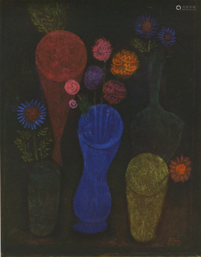 PAUL KLEE - Flowers in Vases [