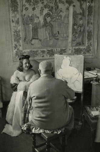 HENRI CARTIER-BRESSON - Henri Matisse, Vence, France -