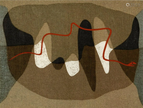PAUL KLEE - Schlangen Wege - Original color lithograph