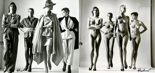 HELMUT NEWTON - Sie Kommen, Dressed/Sie Kommen, Naked -