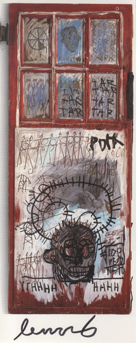 JEAN-MICHEL BASQUIAT - Pork - Color offset lithograph