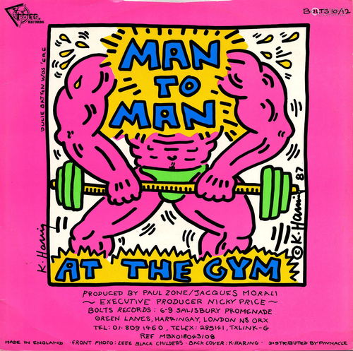 KEITH HARING - Man to Man