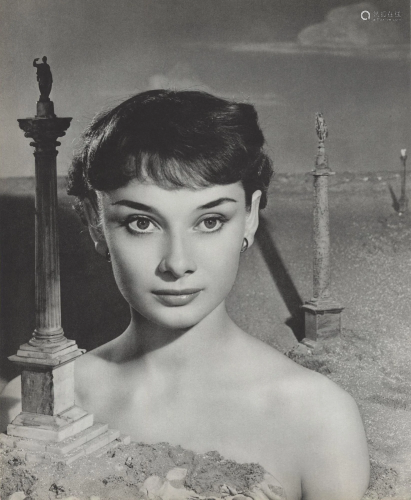 ANGUS MCBEAN - Audrey Hepburn - Original photogravure