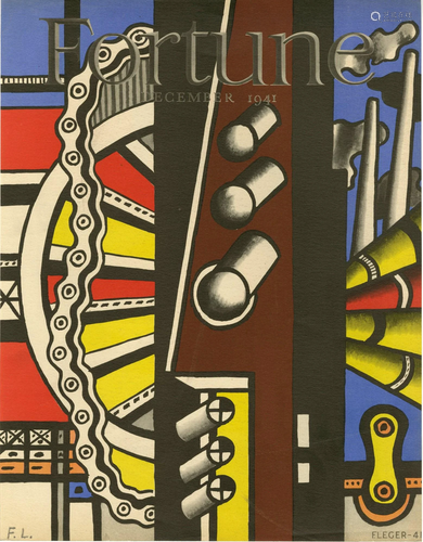 FERNAND LEGER [d'apres] - Fortune - Color lithograph