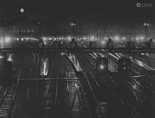 BRASSAI [gyula halasz] - La Gare Saint-Lazare -