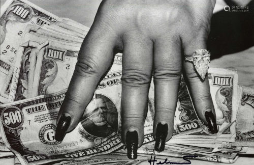 HELMUT NEWTON - Fat Hand and Dollars - Original
