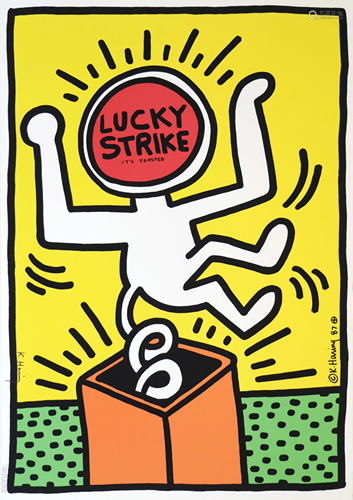 KEITH HARING - Lucky Strike