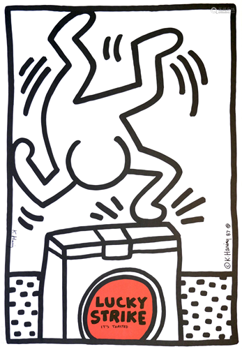 KEITH HARING - Lucky Strike