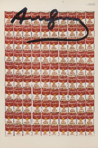 ANDY WARHOL - 100 Cans - Color offset lithograph