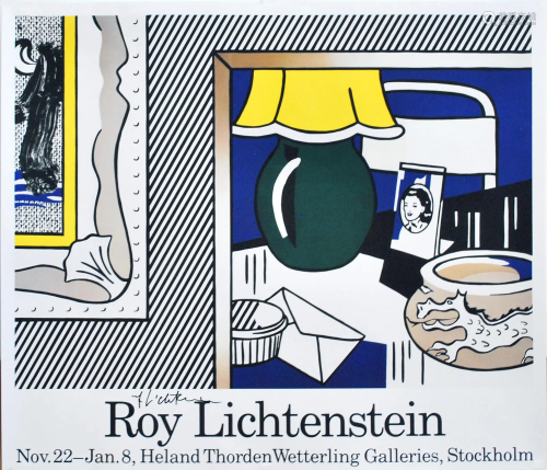 ROY LICHTENSTEIN - Two Paintings