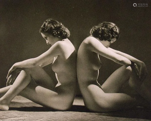 JOHN EVERARD - Nudes No. 24 - Original vintage