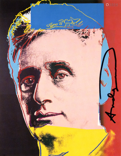 ANDY WARHOL - Louis Brandeis - Color offset lithograph