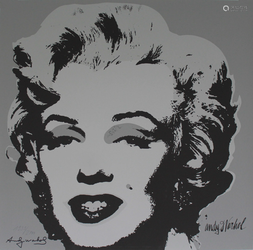 ANDY WARHOL [d'apres] - Marilyn #10 - Color lithograph