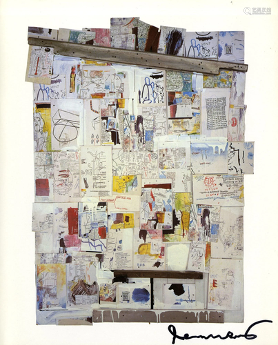 JEAN-MICHEL BASQUIAT - Natchez - Color offset