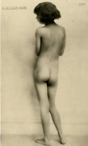 A. KEITH DANNATT - A Slender Nude Maiden - Original