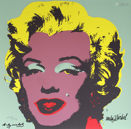 ANDY WARHOL [d'apres] - Marilyn #05 - Color lithograph