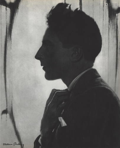 MAN RAY - Jean Cocteau - Original photogravure