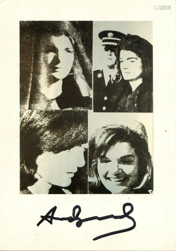 ANDY WARHOL - Jacqueline Kennedy III (Jackie III) -