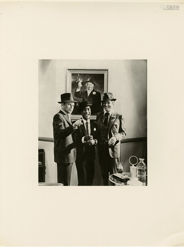 CECIL BEATON - Frank Sinatra, Sammy Davis, Jr., Dean