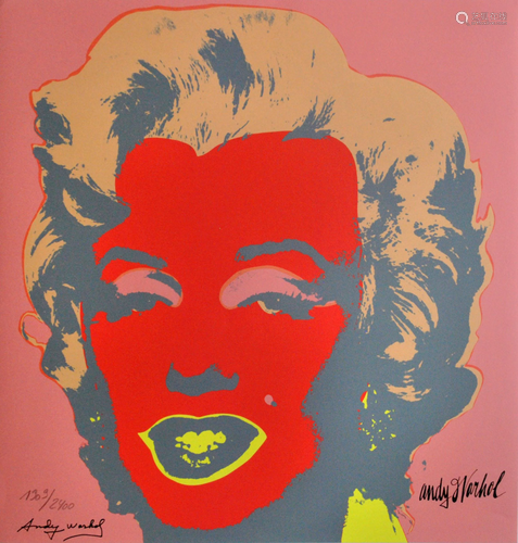 ANDY WARHOL [d'apres] - Marilyn #04 - Color lithograph