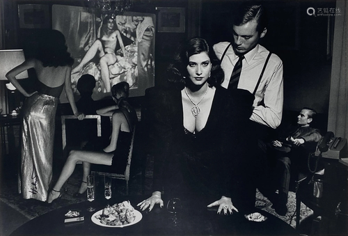 HELMUT NEWTON - Martini - Original photolithograph