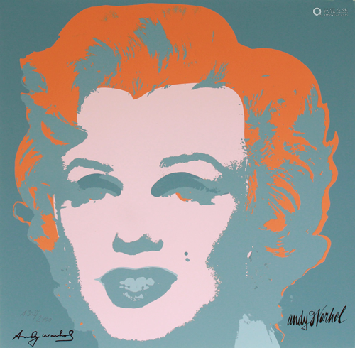 ANDY WARHOL [d'apres] - Marilyn #01 - Color lithograph