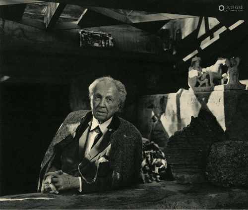 YOUSUF KARSH - Frank Lloyd Wright - Original vintage