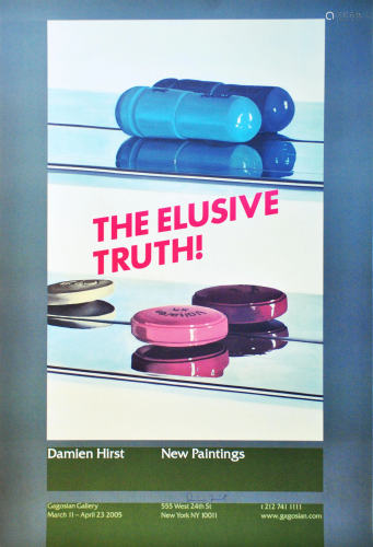 DAMIEN HIRST - The Elusive Truth - Two Pills - Color