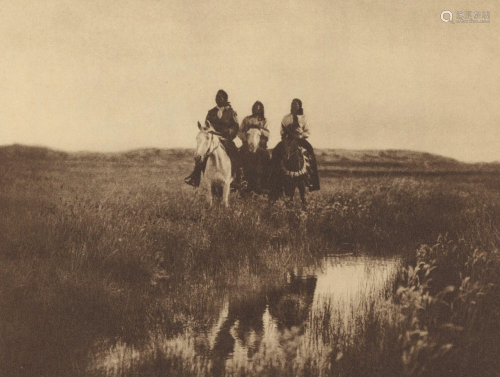 EDWARD S. CURTIS - In the Land of the Sioux - Original