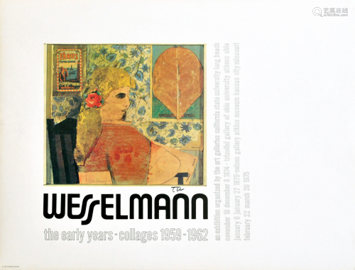 TOM WESSELMANN - The Early Years - Color offset
