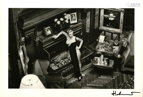 HELMUT NEWTON - Roselyne at Arcangues - Original