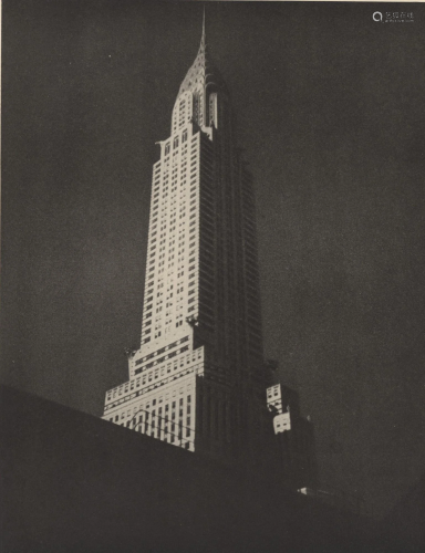 D. J. RUZICKA - The Chrysler Tower, New York - Original