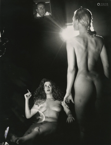 HELMUT NEWTON - In a Private Projection Room, Beverly