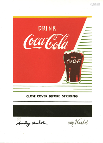 ANDY WARHOL [d'apres] - Coca-Cola - Color lithograph