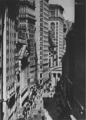 ALVIN LANGDON COBURN - The Stock Exchange - Original