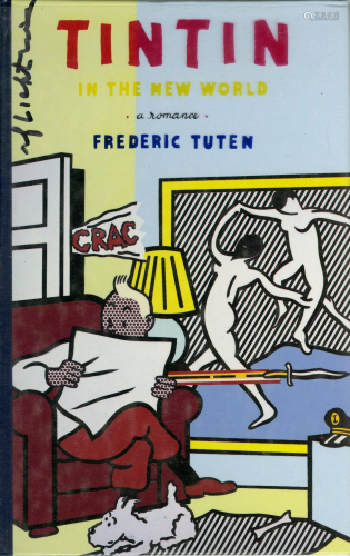 ROY LICHTENSTEIN - Tintin Reading I (a) - Color offset