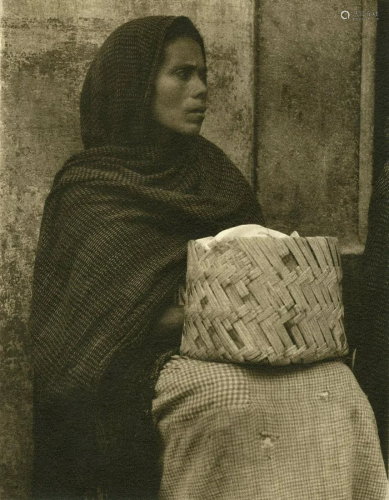 PAUL STRAND - Woman, Patzcuaro - Original photogravure